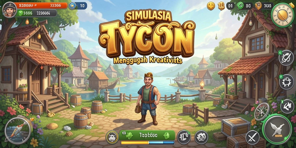 Tampilkan gameplay seru dari 333666 yang menghadirkan tantangan dalam memanage bisnis.