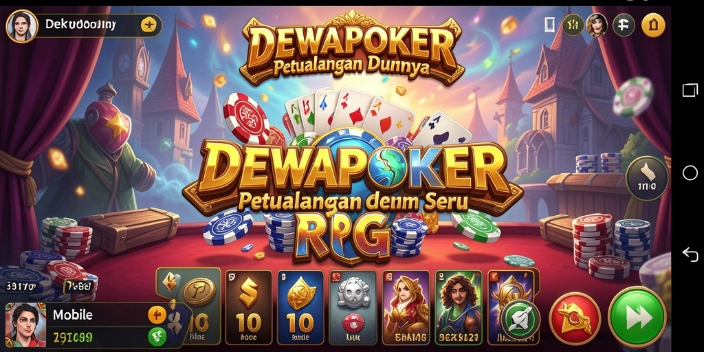 Tangkapan layar utama DEWAPOKER menampilkan aksi RPG yang mendebarkan.