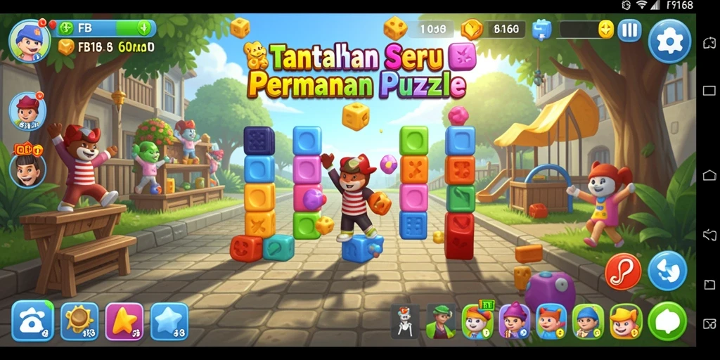Tampilan gameplay FB168 yang menantang dan menarik.