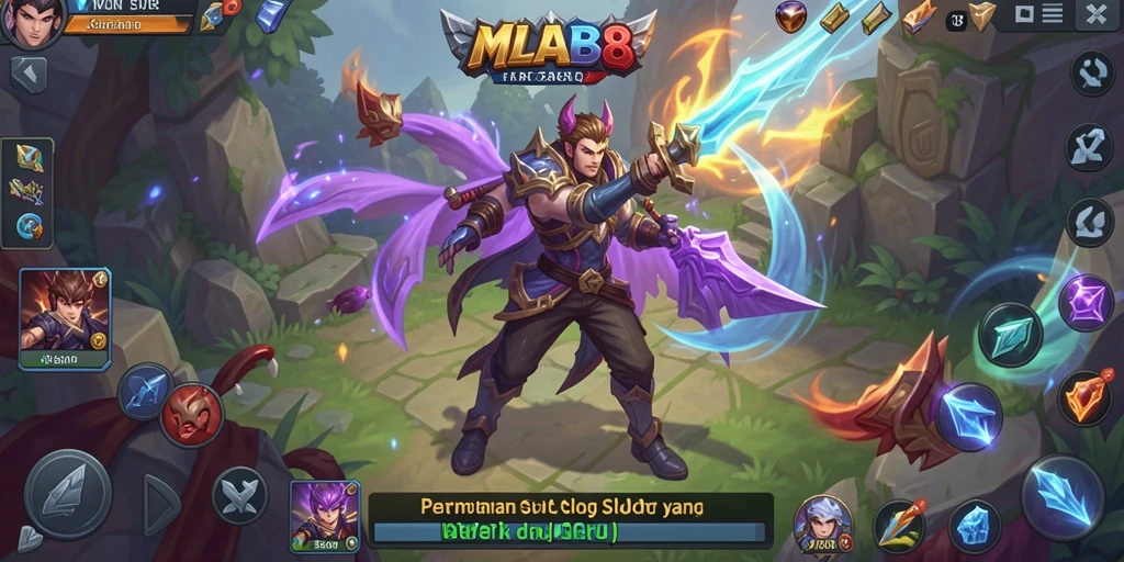 Tampilan gameplay seru dari permainan Slot MLBB8.