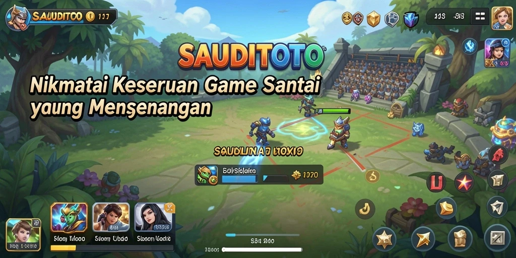 Tampilkan gameplay seru dan santai dari SAUDITOTO.