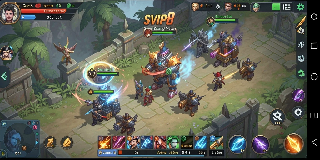 Gameplay menarik dengan strategi menyenangkan di SVIP8.