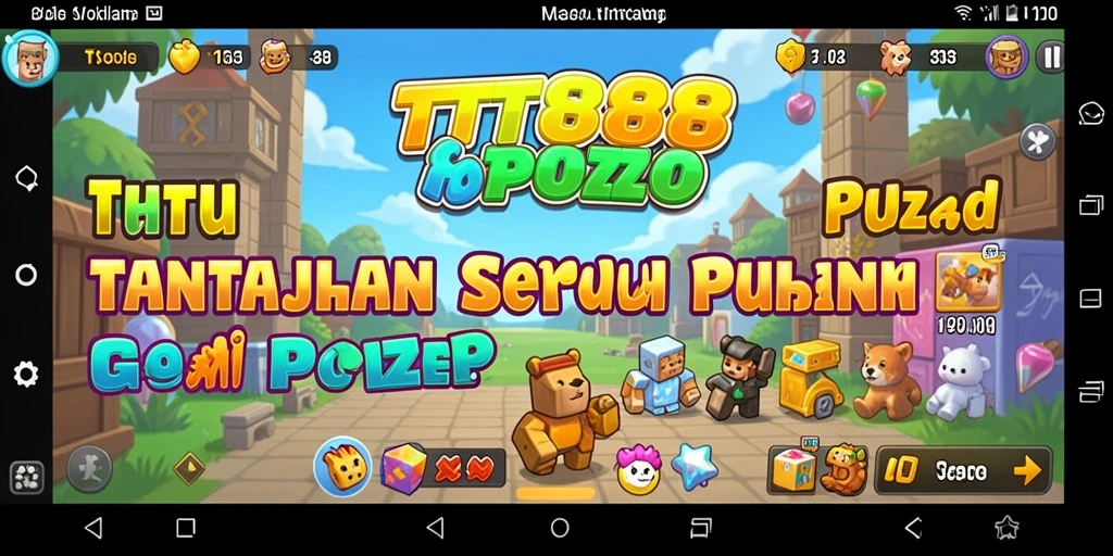 Screenshot TTT888 menunjukkan gameplay Puzzle yang menarik dan menantang.